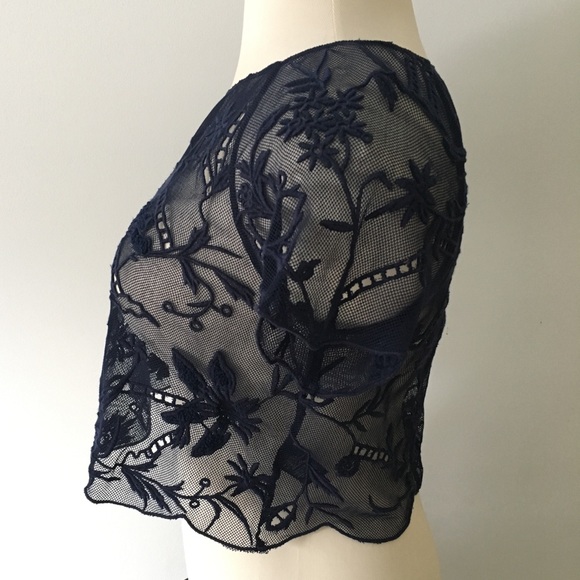 Anthropologie Embroidered Floral Top - Picture 3 of 5